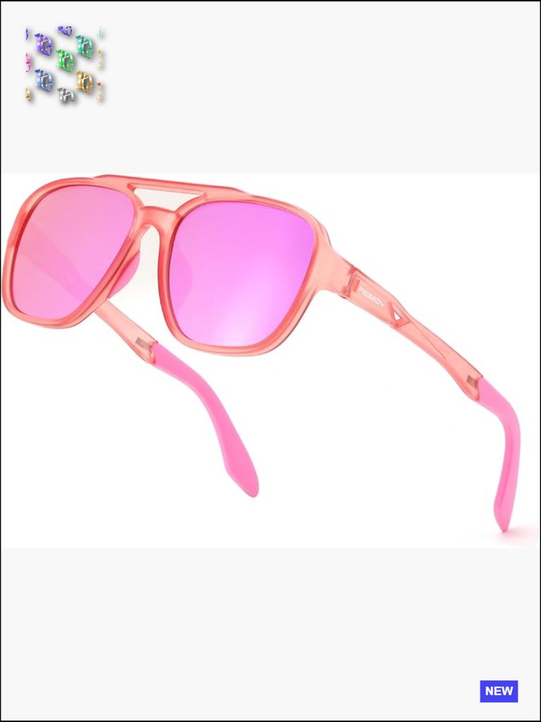 Polarized Aviator Sunglasses Retro Vintage Classic Lightweight Uv400 Tr90 Frame